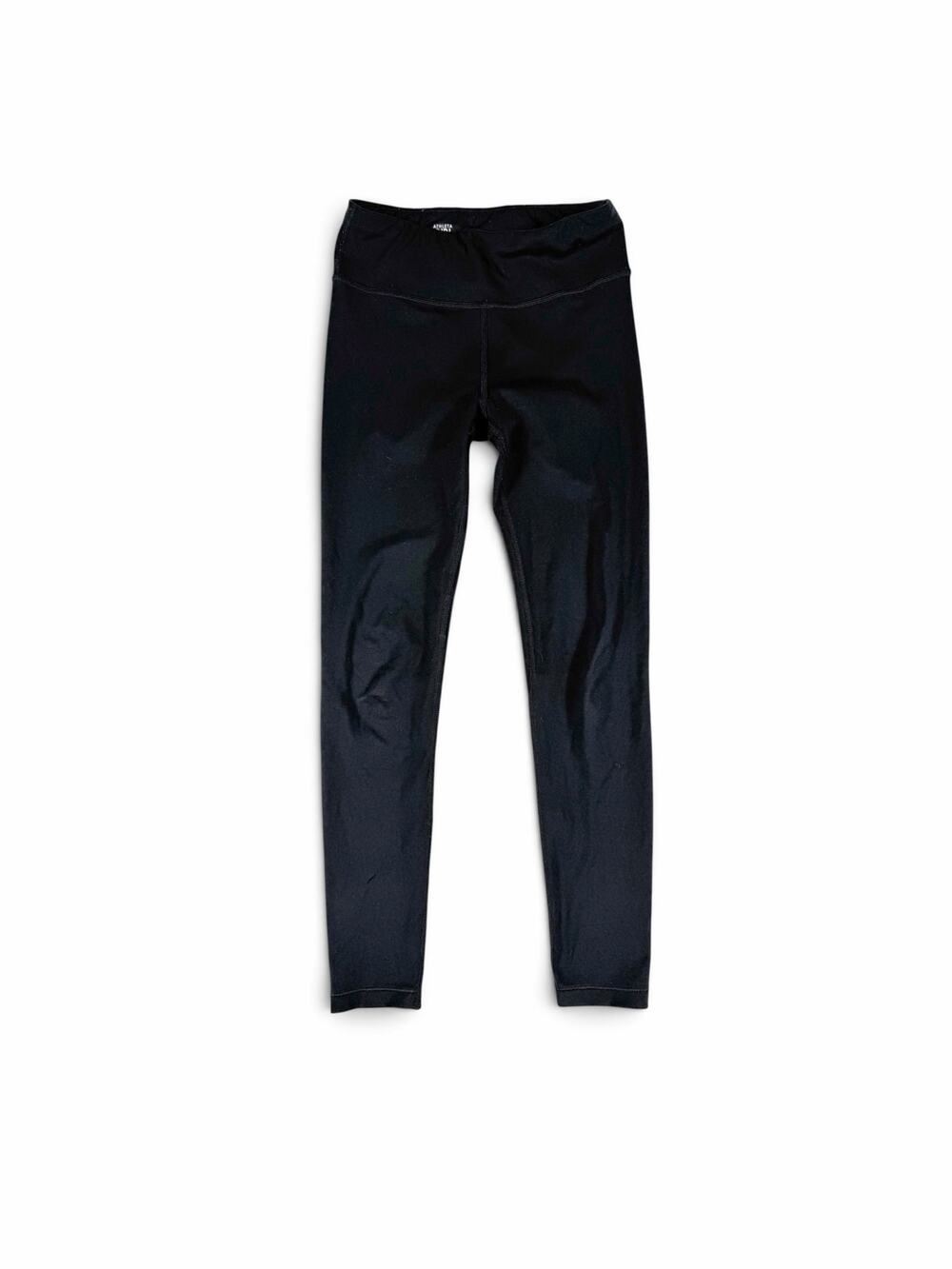 Athleta Girl High Rise Chit Chat Tight Black Leggings Size 12 Large